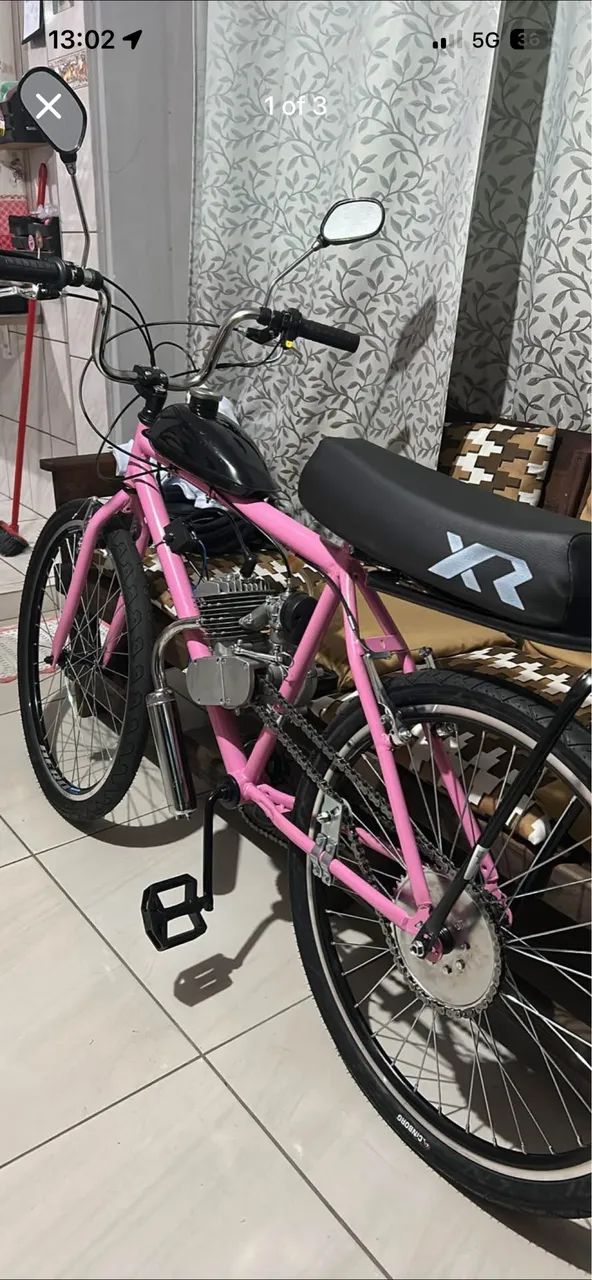 Mobilete rosa 50cc - Foto 3