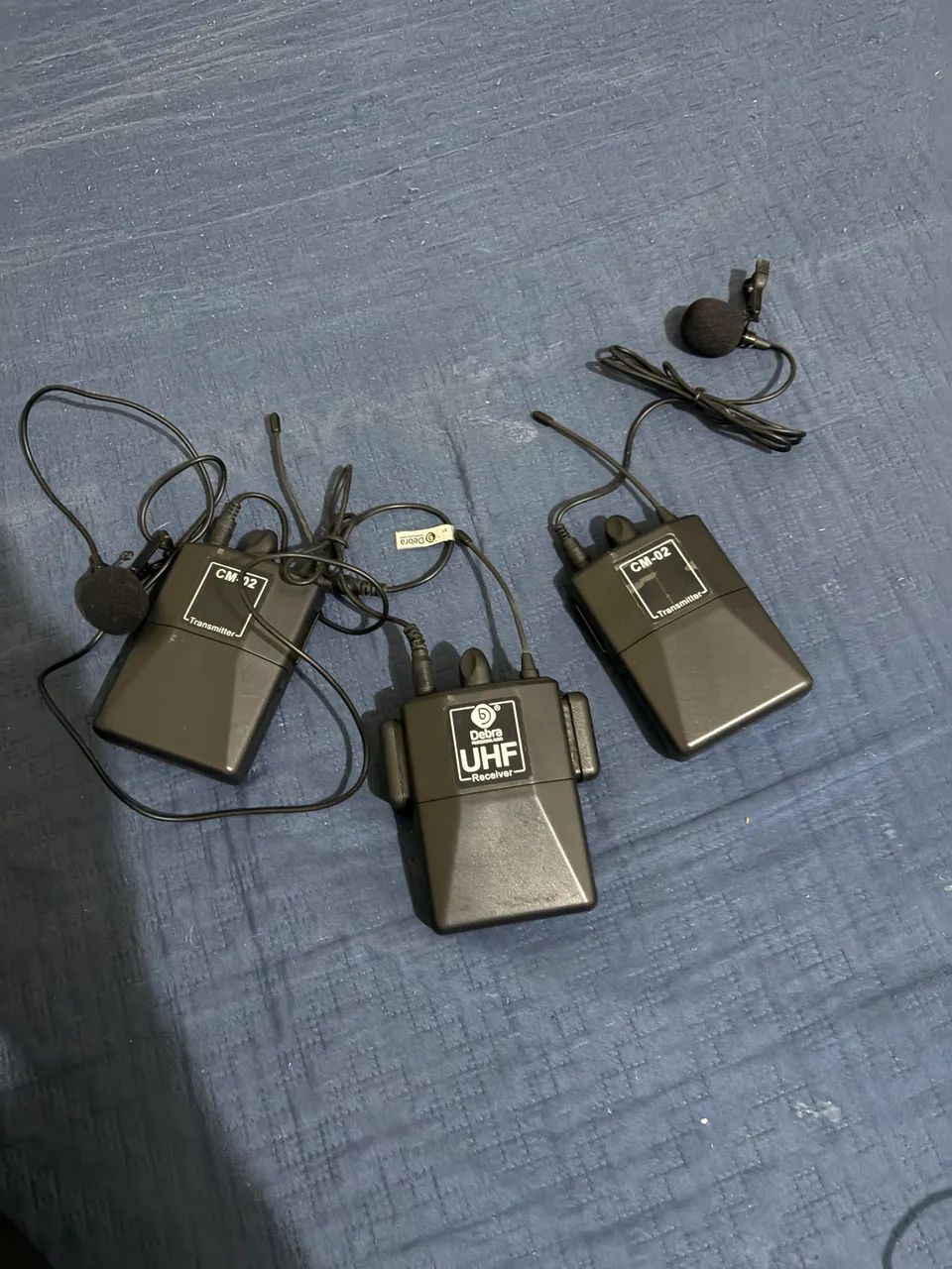 Debra Microfone Lapela Audio Uhf 30 - Foto 2