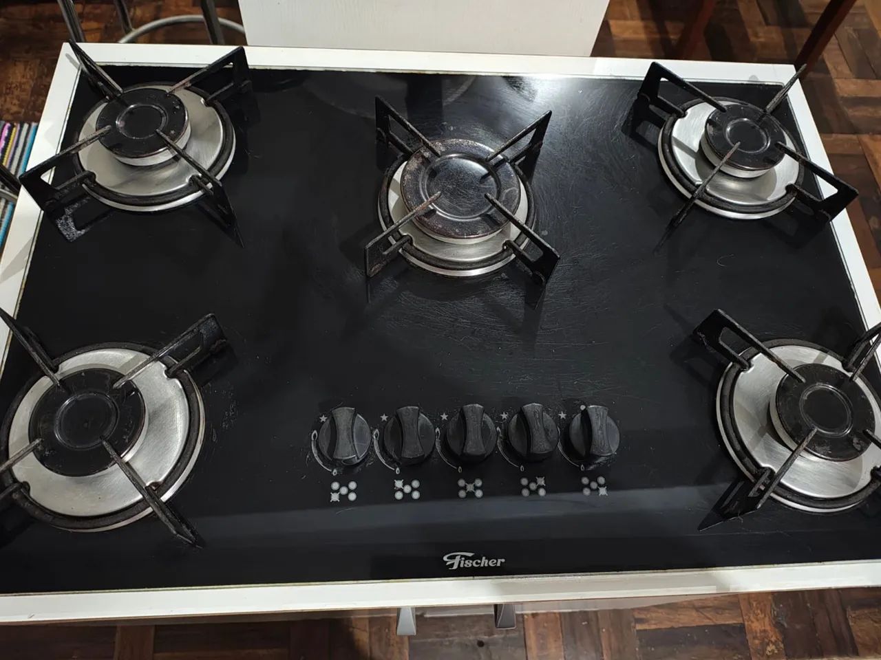 Fogão Cooktop Fischer com balcão