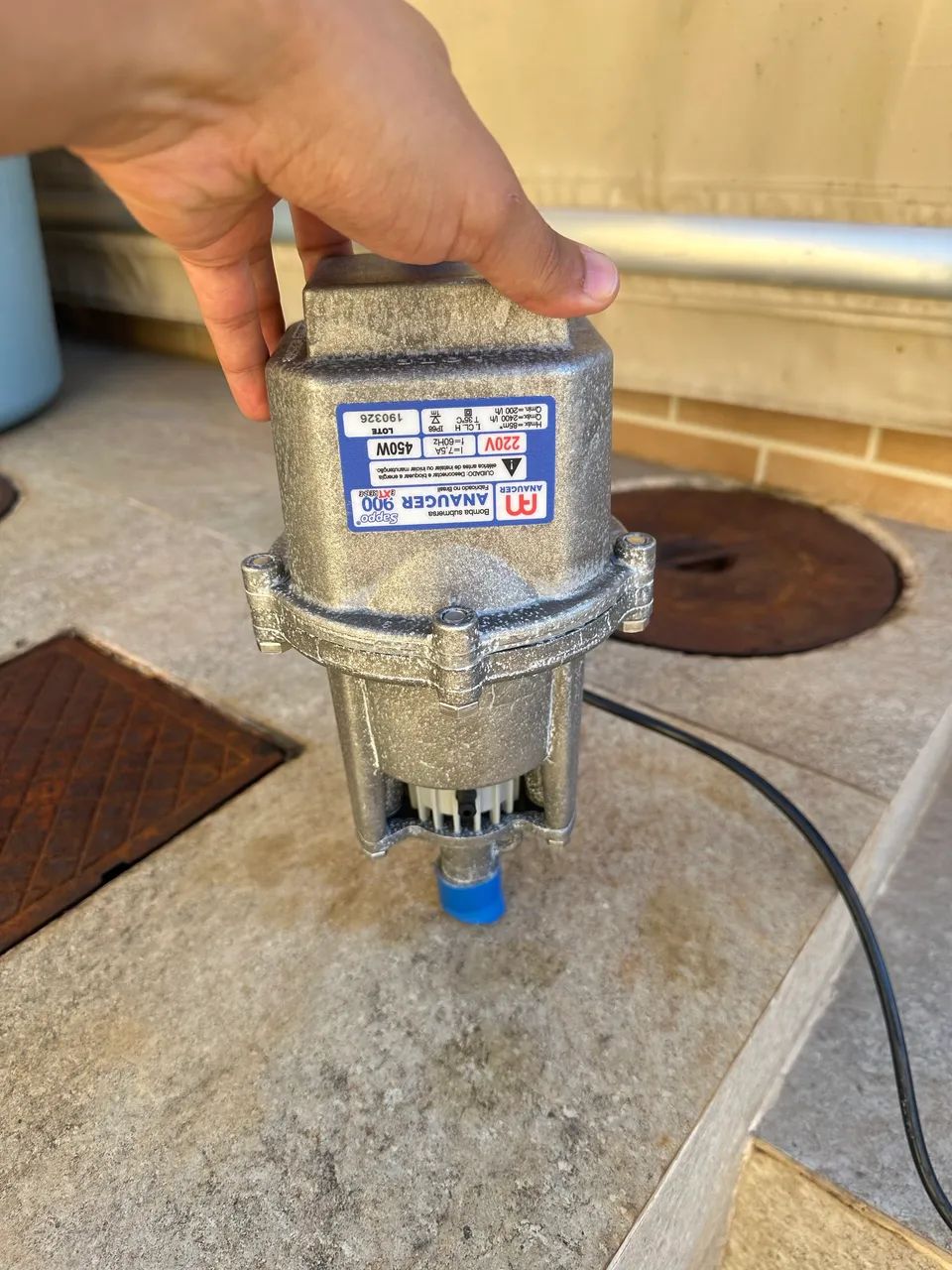 Bomba Submersa Anauger Sappo 900 Extreme 220V 450W - Foto 6