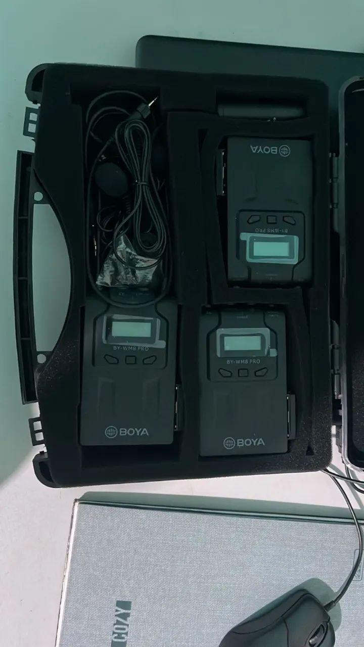  Microfone Lapela Bywm8 Pro