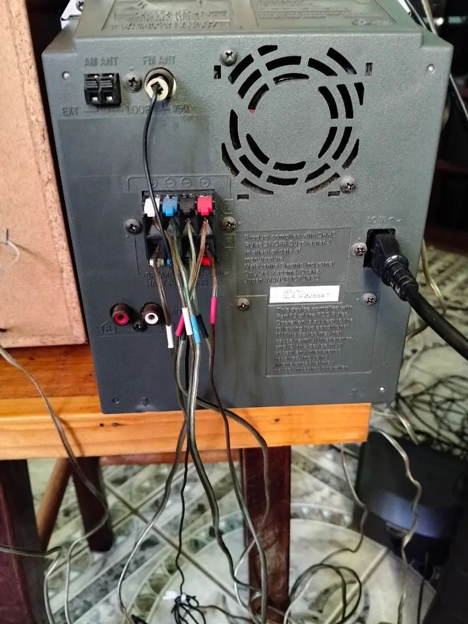 Panasonic raríssimo funcionando perfeitamente  - Foto 4