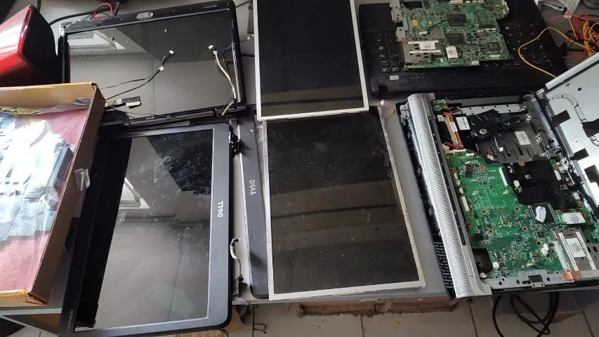 Placas Peças de Notebooks com Defeito