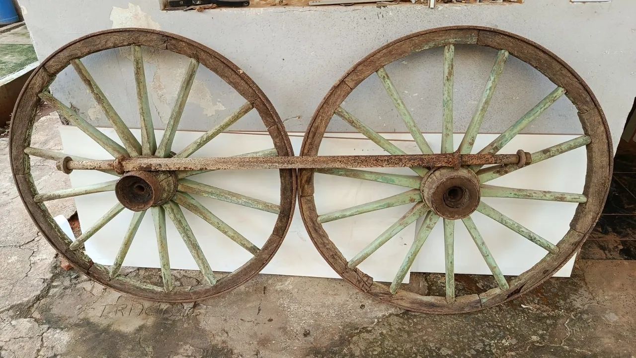 Rodas de carroça  - Foto 3