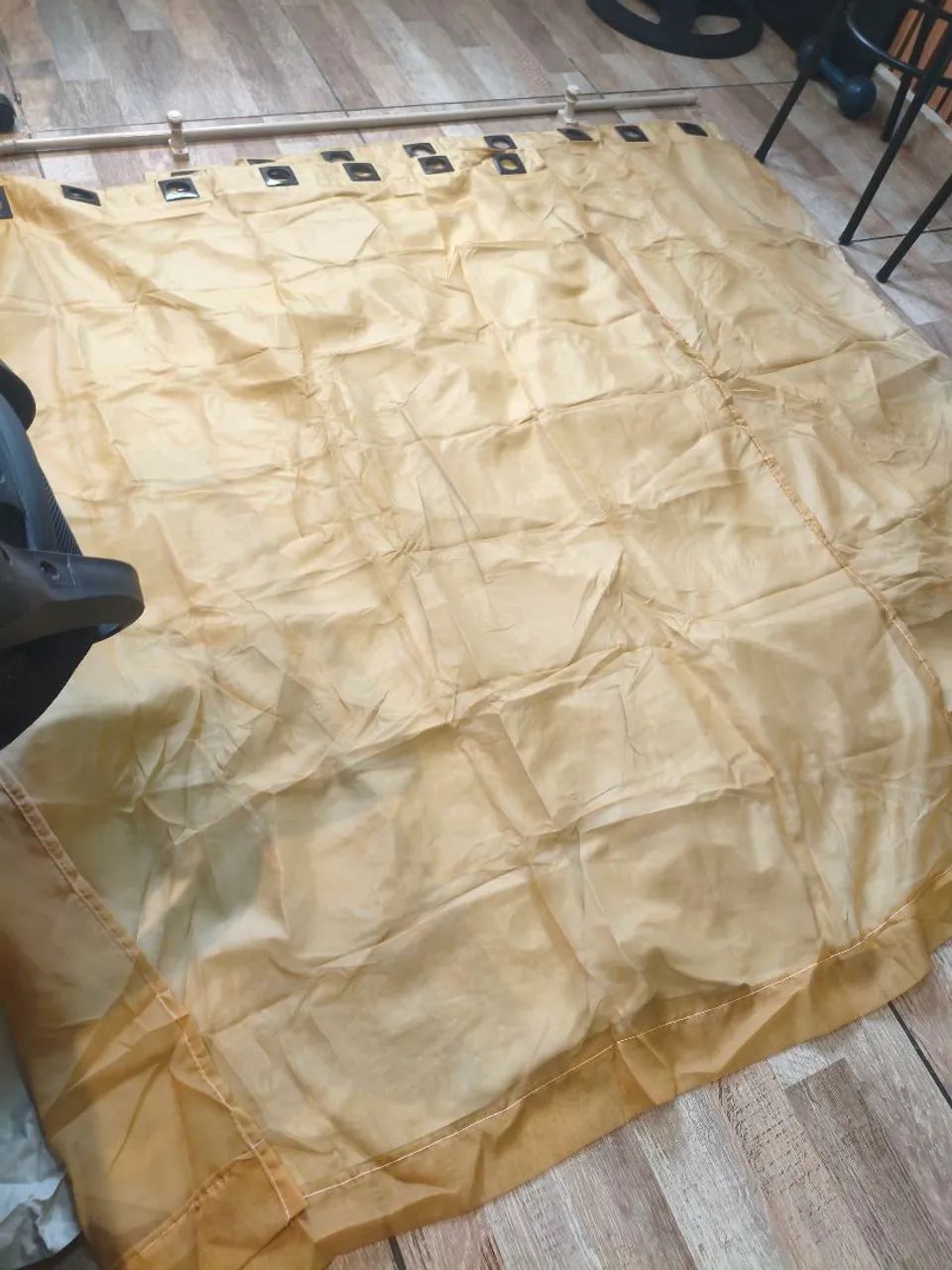 Conjunto com 2 cortinas - R$ 149,00 - Foto 4