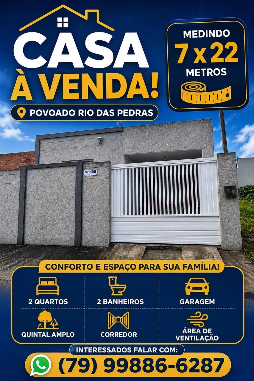 Vendo casa no rio das pedras
