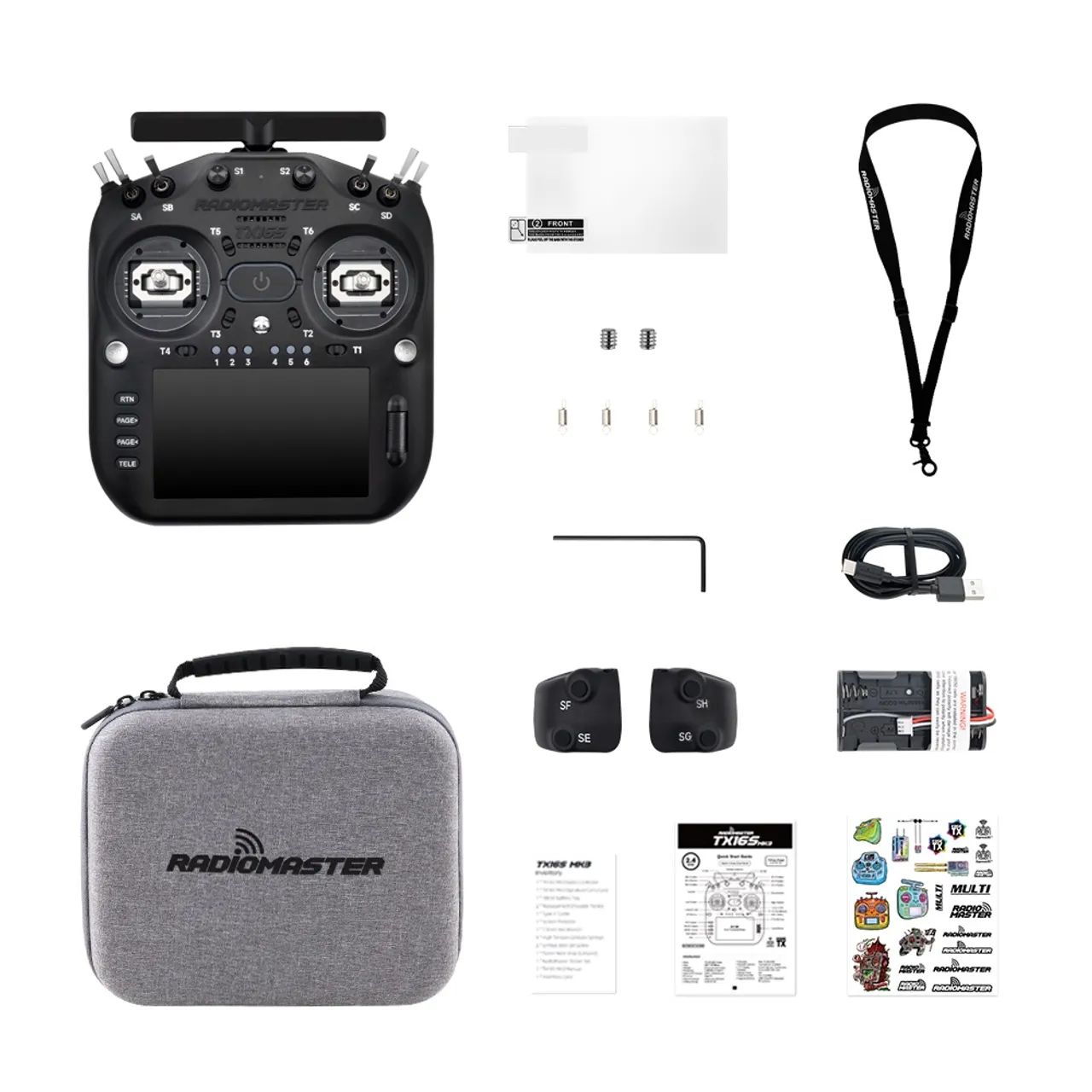 RadioMaster tx16 mk3 elrs Gemini