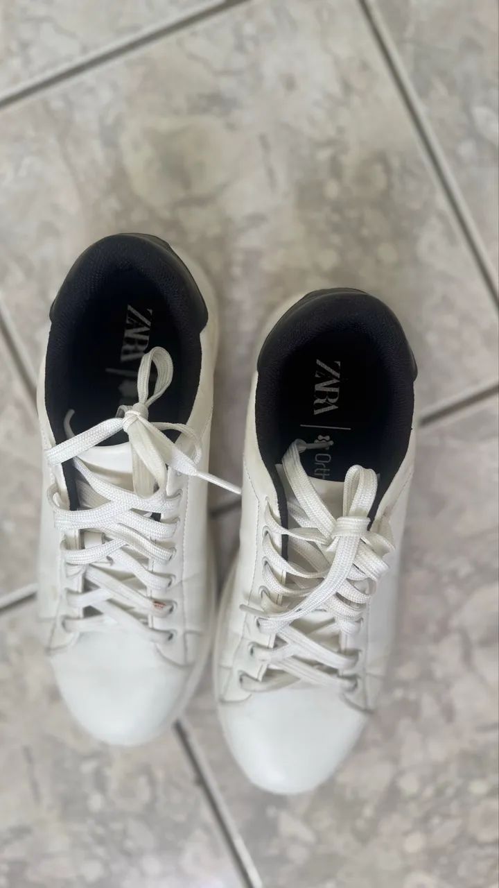 Tênis Zara branco - Size 40 - Foto 3