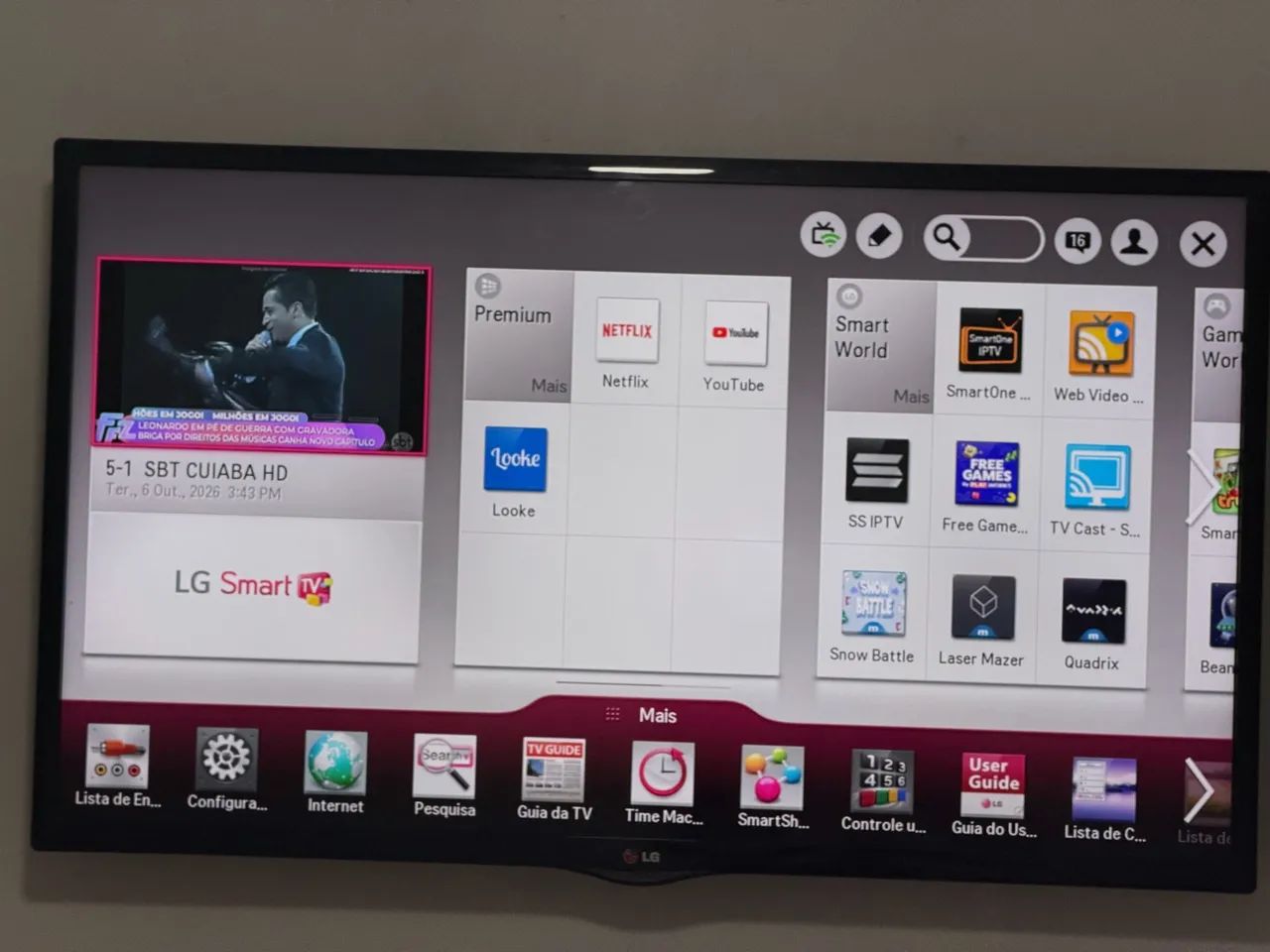 Smart TV LG de 32 polegadas - Foto 3
