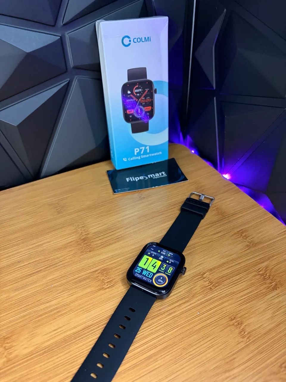 Smartwatch Colmi P71(Lacrado e Com Garantia) - Foto 2