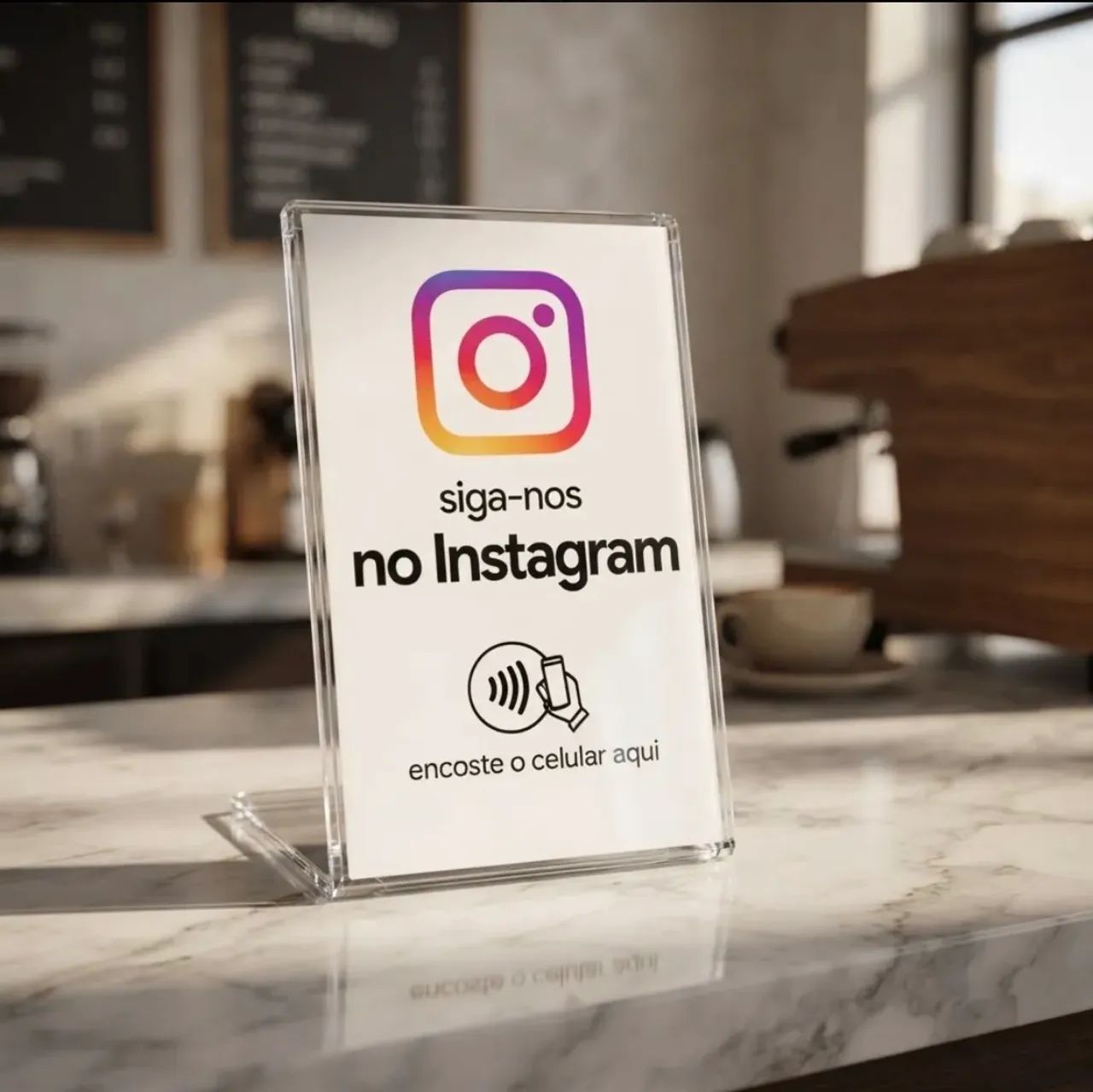 Placa NFC Instagram | Acesso Rápido  - Foto 3