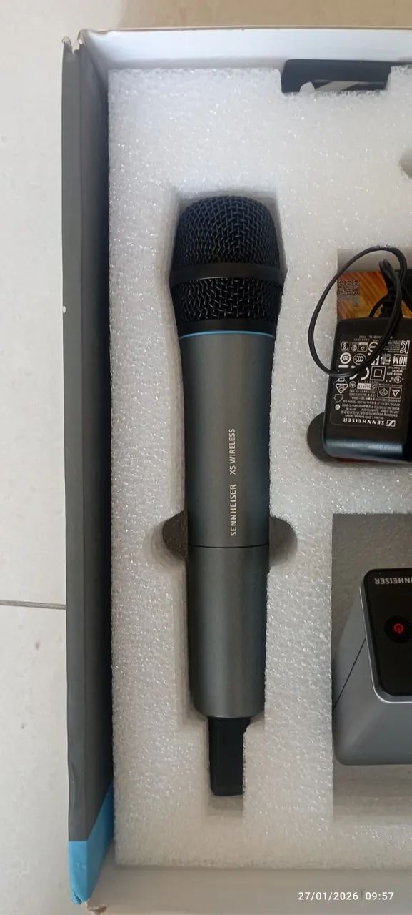Microfone sem fio Sennheiser XSW1 / 825-A - Foto 3