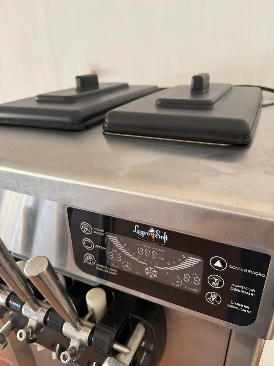 Máquina de sorvete logrosoft praticamente nova  - Foto 4