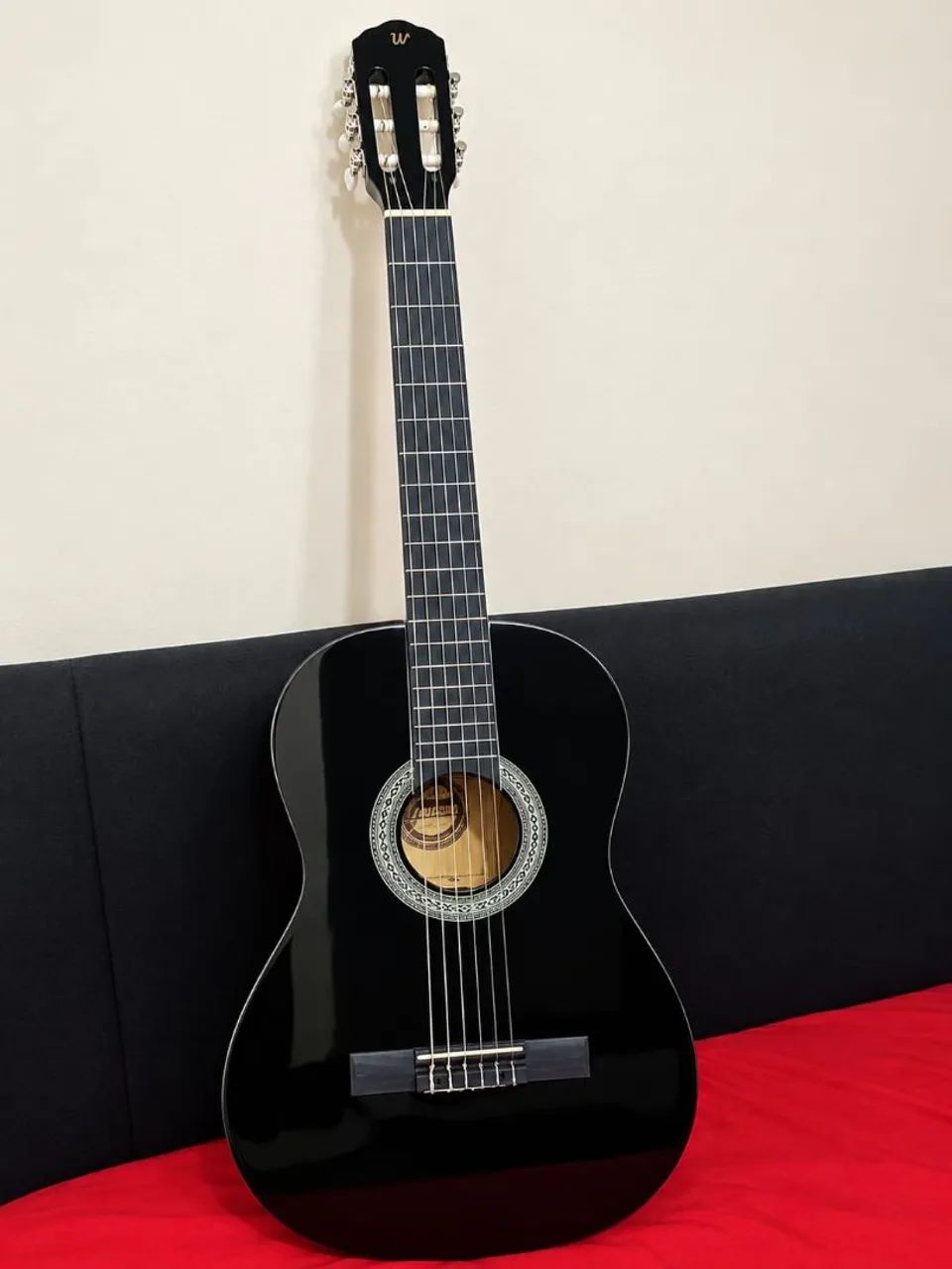 Violão Winner Clássico 6 Cordas Preto - Foto 2