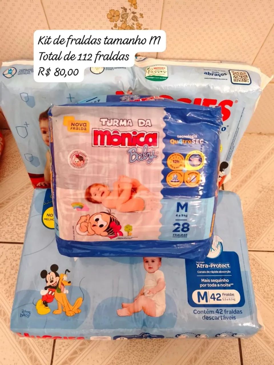 Kit de fraldas desapego  - Foto 2