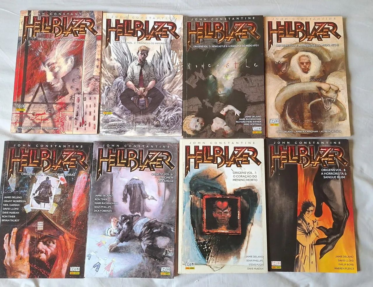 Hellblazer Constantine Origens e Infernal completos 
