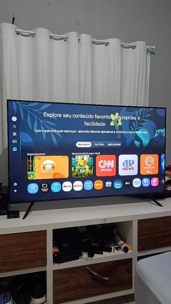 TV SMART 55POL Samsung 4k bluetooth comando de voz  - Foto 3