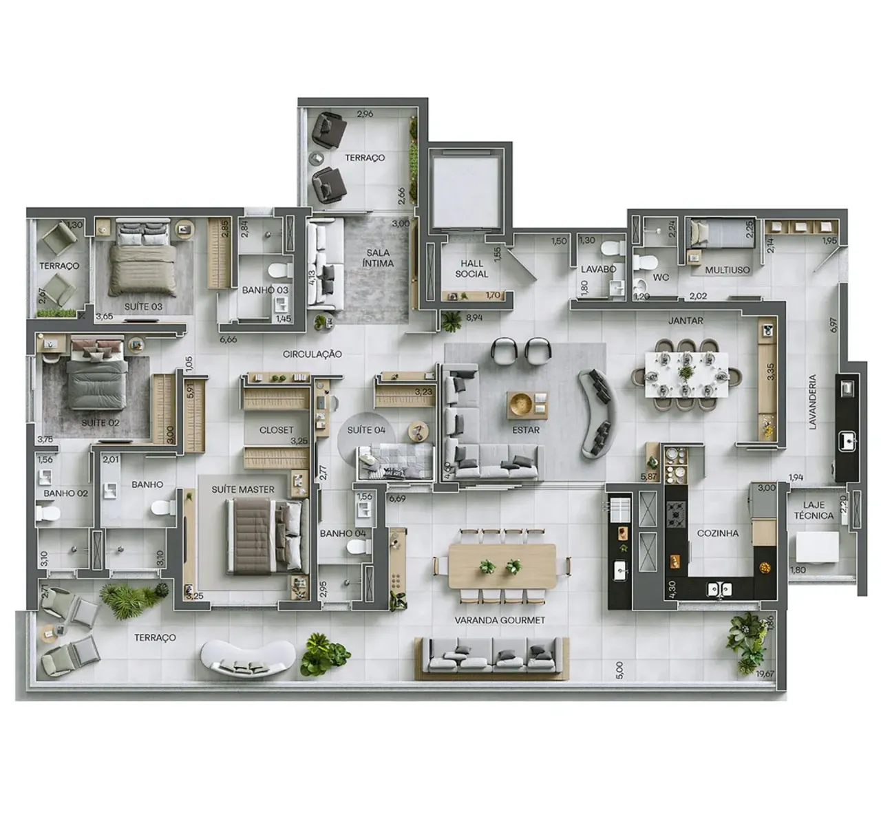 PLANTA 283m²