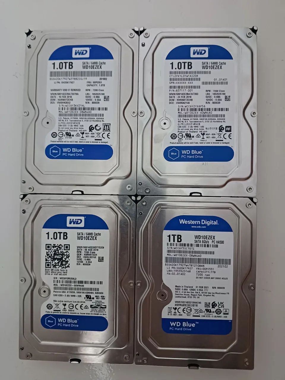 4 hds 1tb wd Blue cftv nvr dvr cpu  - Foto 4