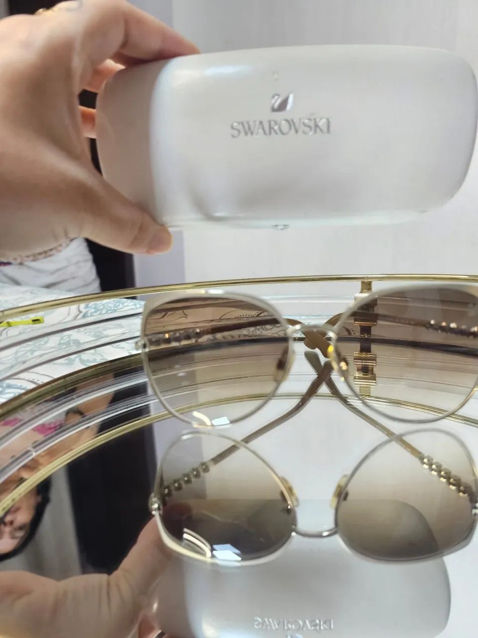 Óculos Original  Swarovski  - Foto 2
