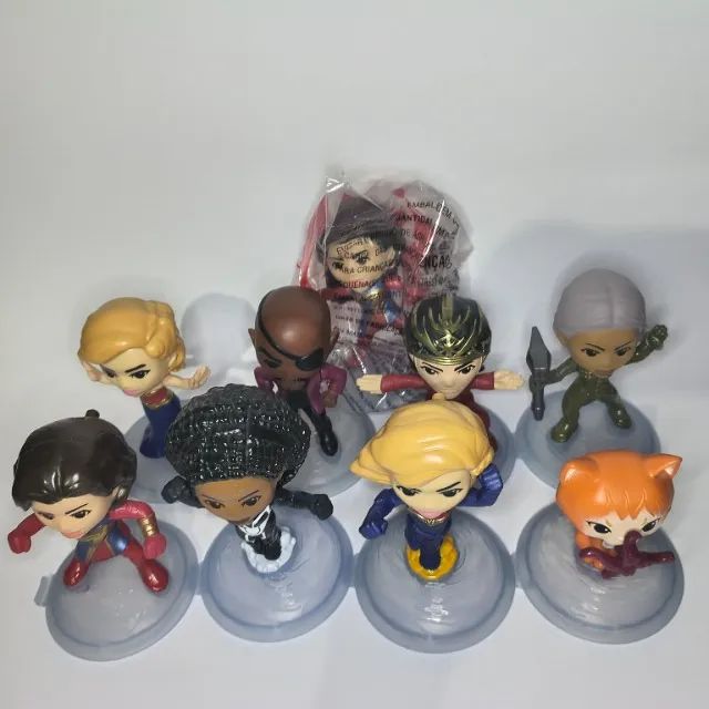 COLEÇÃO AS MARVELS MC DONALD'S 9 Miniaturas - Foto 2