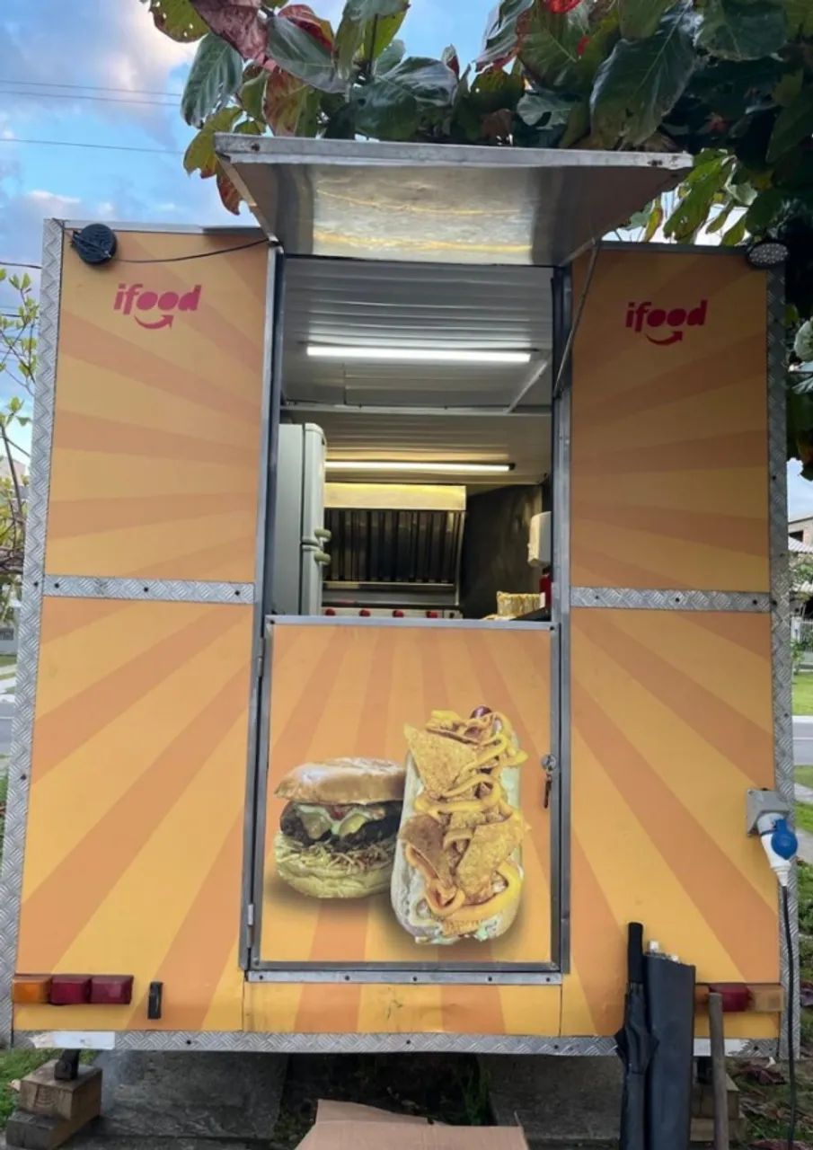 Trailer de alimentos para ponto fixo - Foto 3