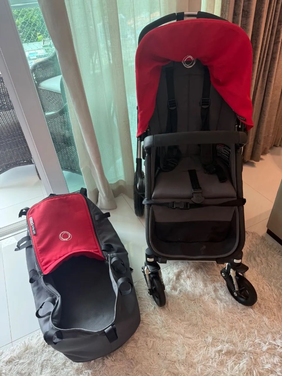 Bugaboo Cameleon 3  - carrinho + moisés + acessórios - Foto 5