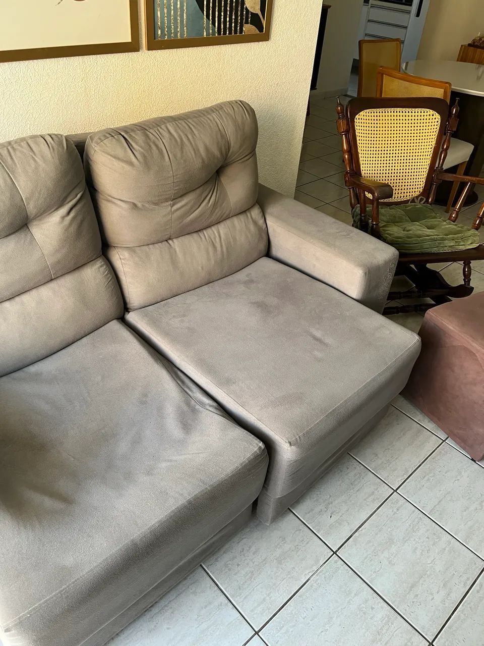 Vendo sofá 2 lugares  - Foto 4