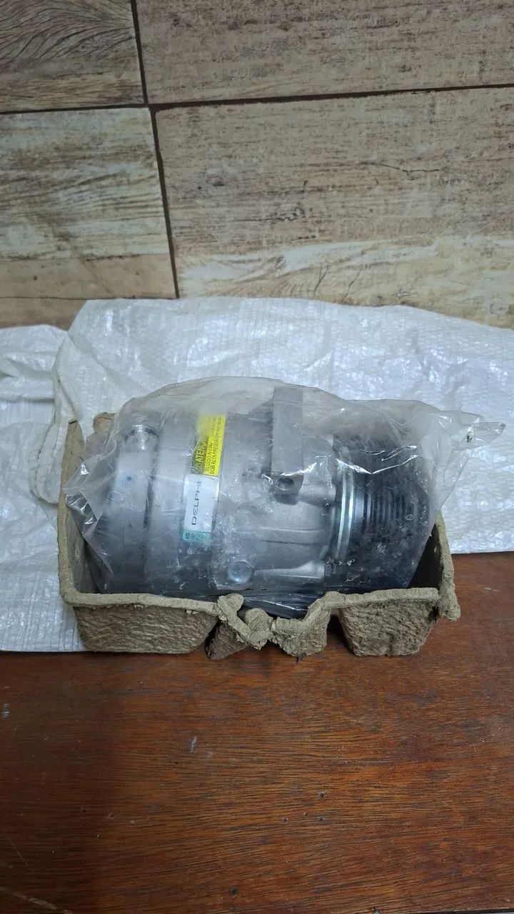 Compressor Delphi Ar Renault Master 2006 2.5 L1H1 - Foto 2
