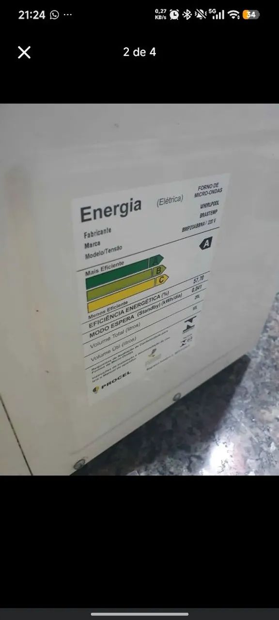 Microondas Brastemp  - Foto 3