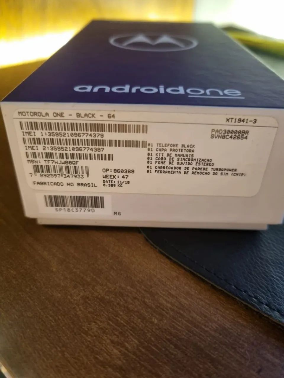 Motorola One Dual SIM 64 GB preto 4 GB RAM  - Foto 2