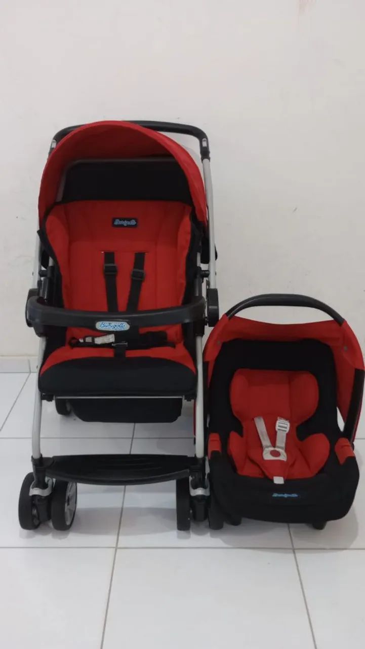 Kit Burigotto carrinho e Bebê Conforto 