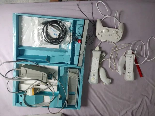 console nintendo wii completo destravado - Foto 2