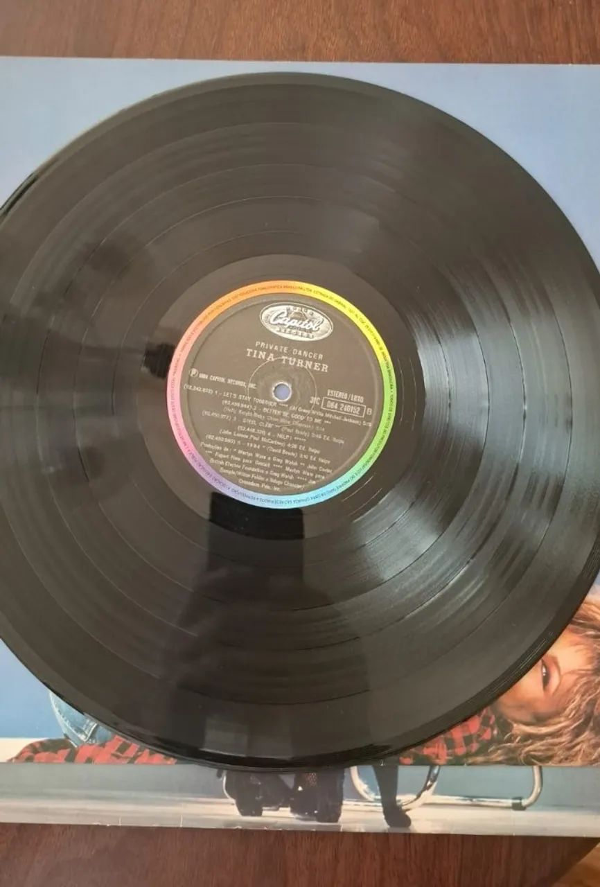 LP Vinil Tina Turner Private Dancer 1984 Original - Raro - Foto 2