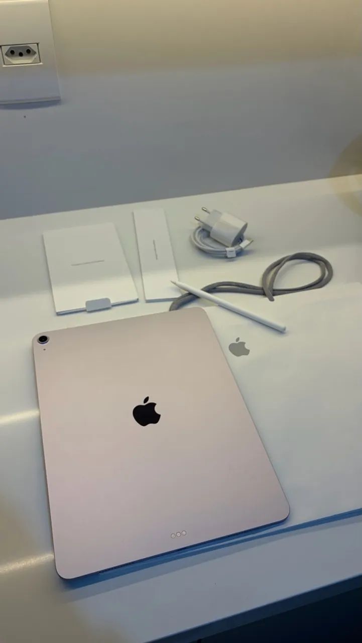 iPad Air 13 polegadas M4 256 GB + Apple Pencil Pro novos e lacrados