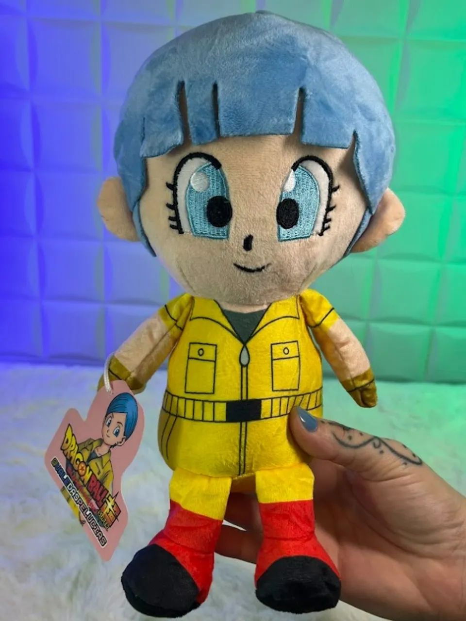 Pelúcia Bulma Dragon Ball - 25cm - Foto 4