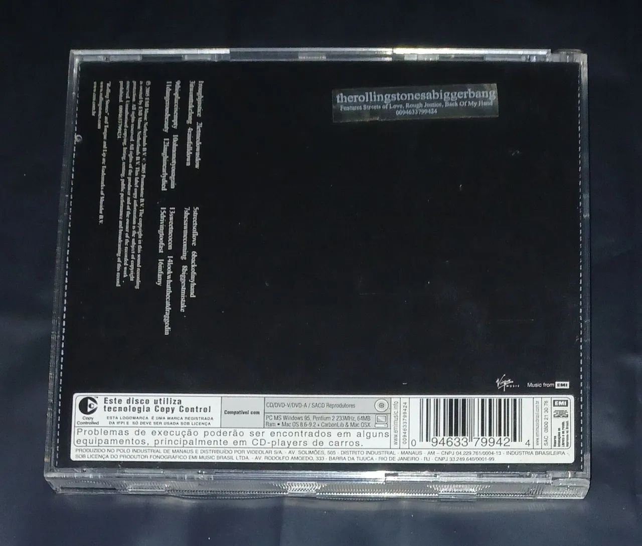 *PROMOÇÃO* Cd The Rolling Stones - A Bigger Bang - Foto 2