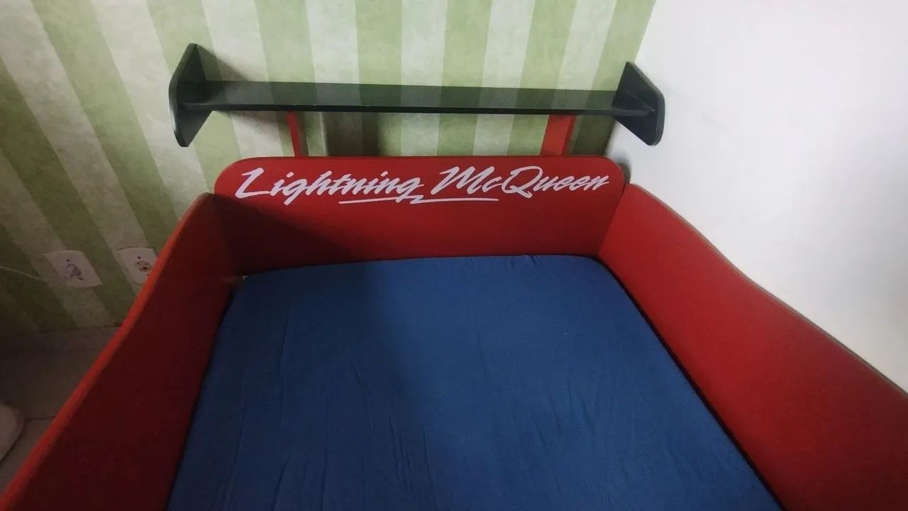 Cama infantil Hotwheels solteiro  - Foto 5