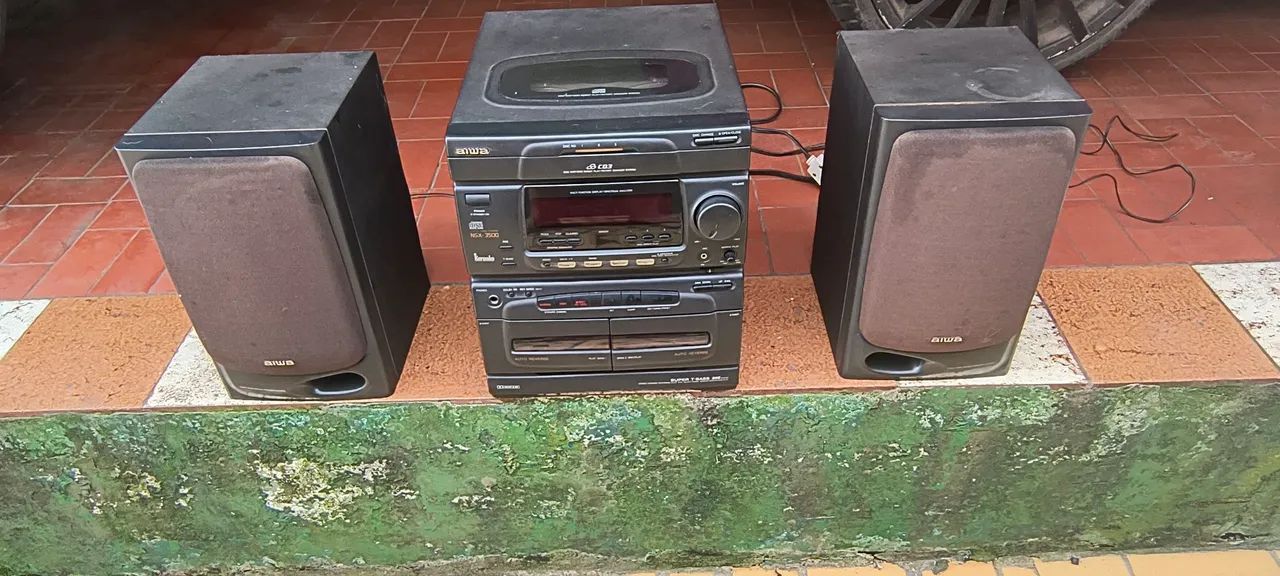 Som Aiwa funcionando normalmente  - Foto 5
