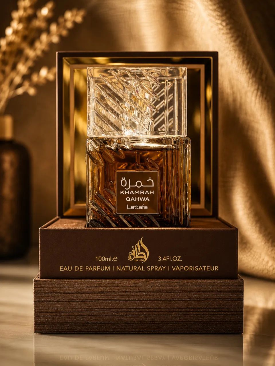Lattafa Khamrah Qahwa Eau de Parfum 100 ml - Foto 2