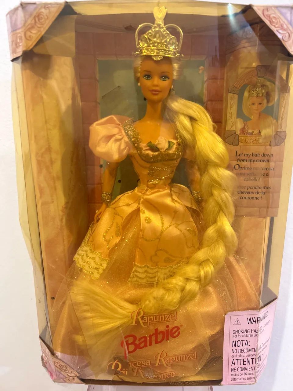 Barbie Rapunzel 1996 nova - Foto 3