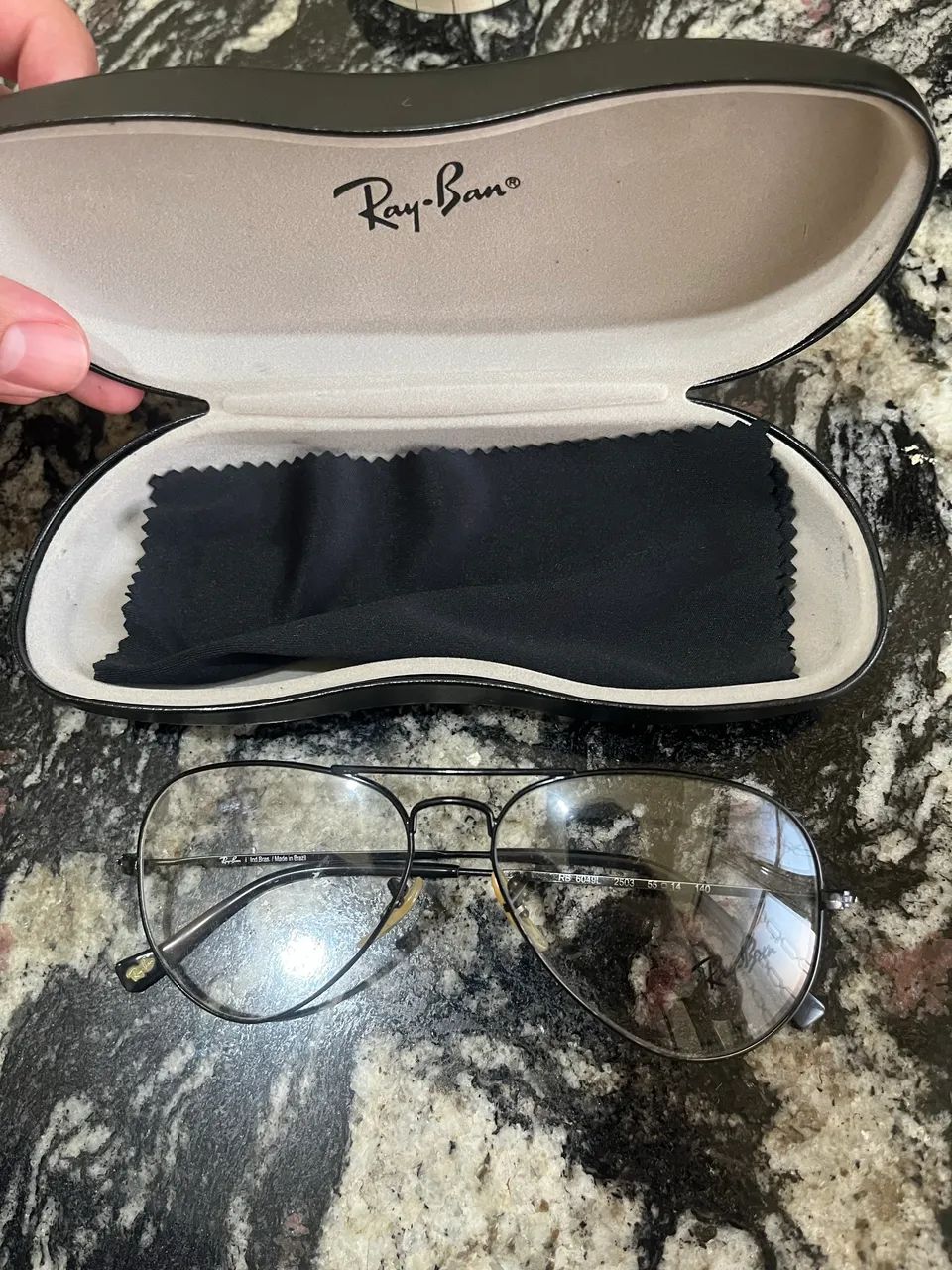 Armação Ray Ban original unisses modelo aviador 