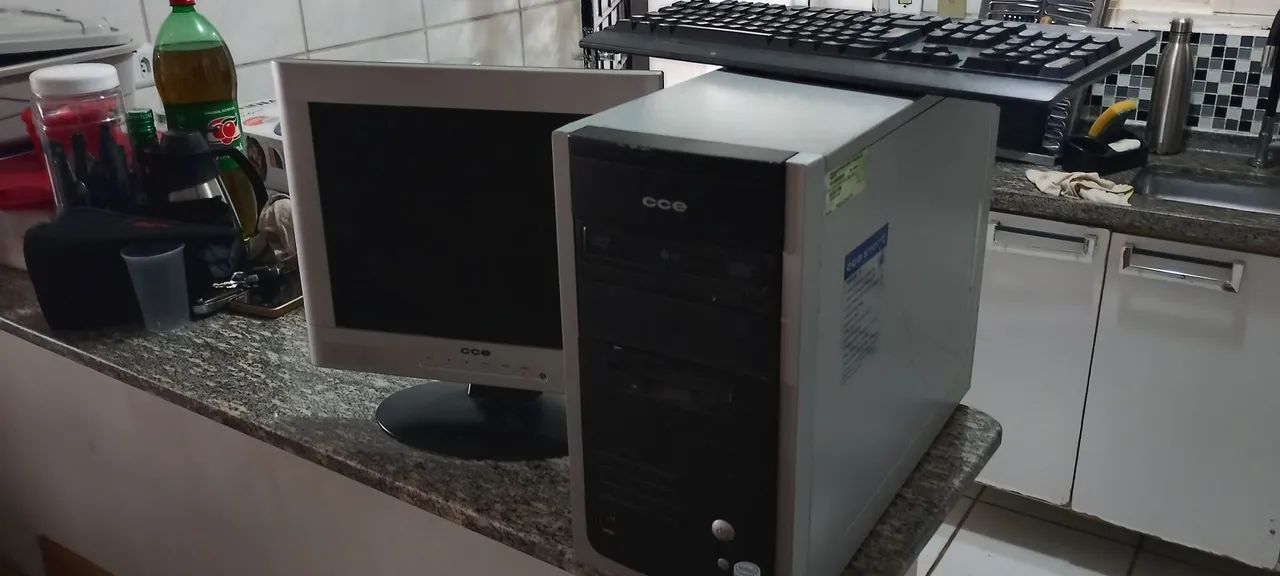 PC CCE Smart + Monitor R$ 150 - Foto 4