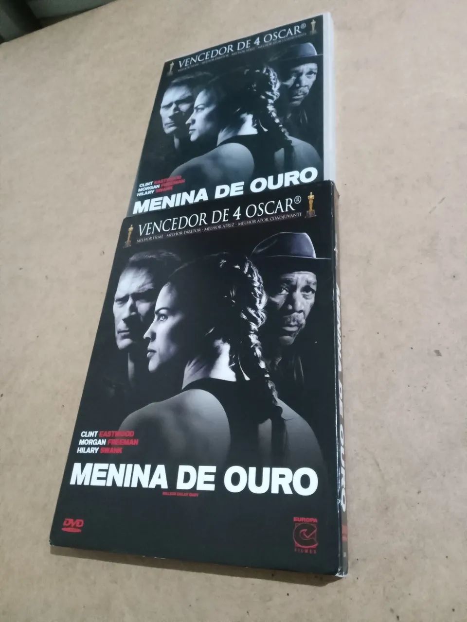 Dvd duplo a menina de ouro 