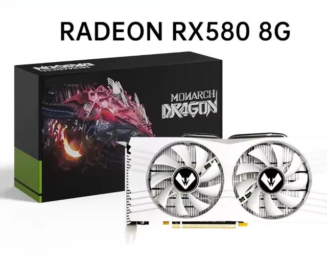 Placa de vídeo rx580 8gb