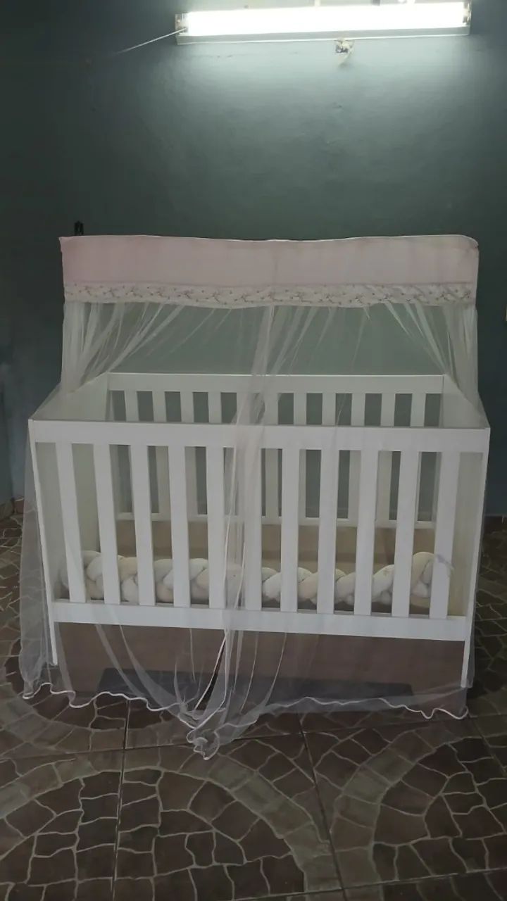 Berço Mini Cama Malu Branco obs..Sem Colchão  Todas Informações Na Descrição (Leia Por Fav - Foto 2