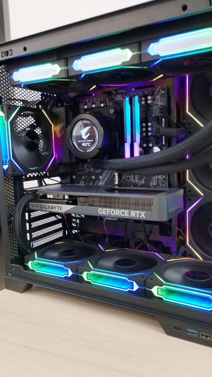 CPU Gamer Ryzen 7 5700x + RTX 5060 ( Sem Memória RAM ) - Foto 3