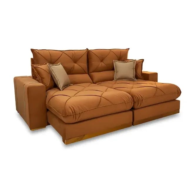 sala sofa reratil e reclinavel de 4 luares  - Foto 3