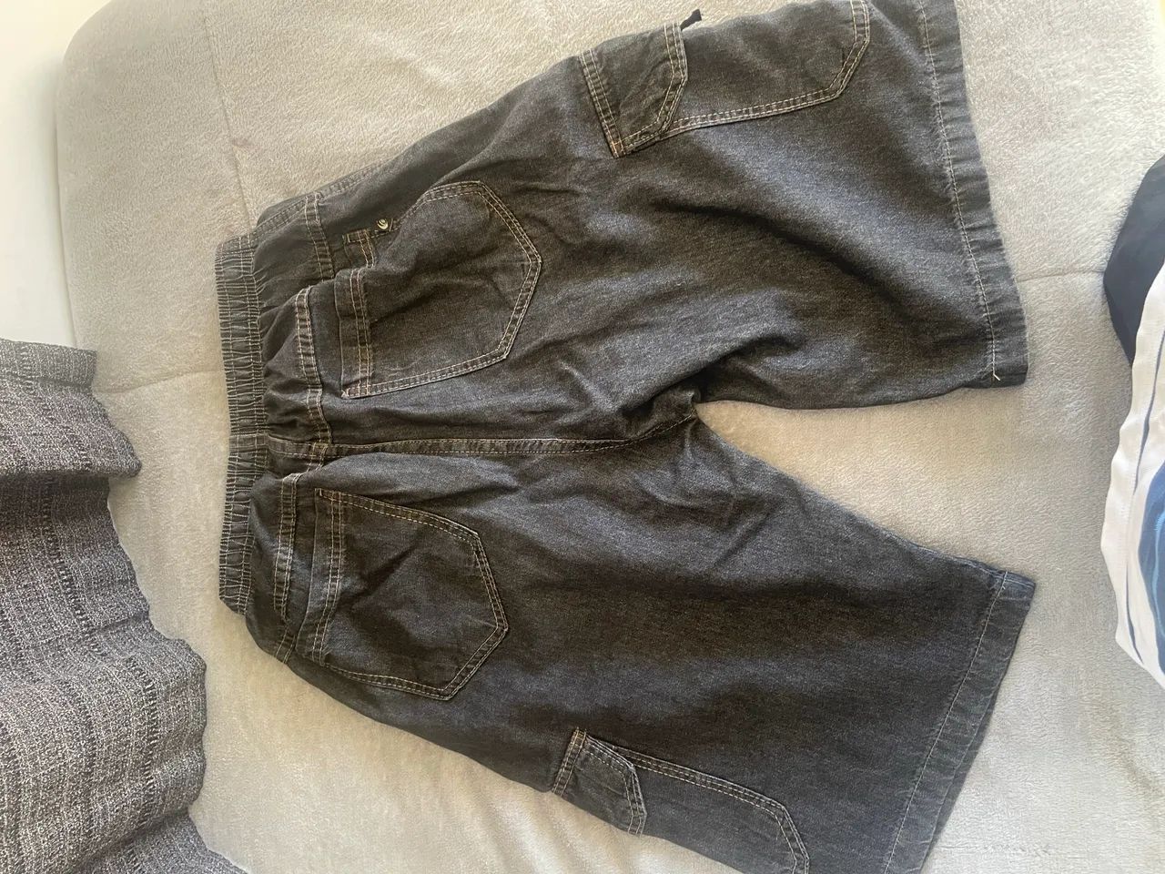 Bermuda cargo Dazzling Original Tamanho g Cor preta 