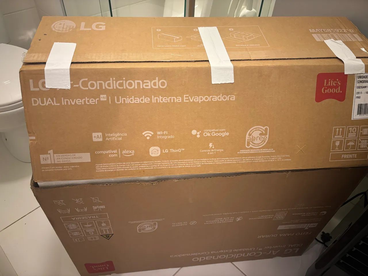 Ar condicionado LG 9000 BTUS  - Foto 2